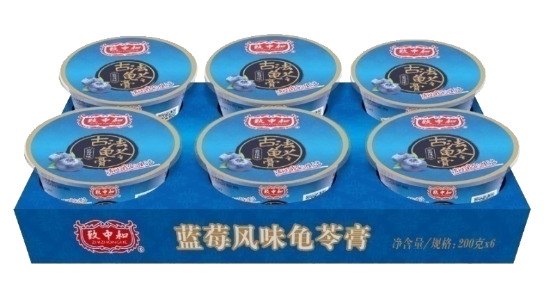 致中和藍(lán)莓味龜苓膏200g